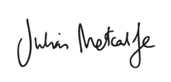 Signature manuscrite de John Metcalfe